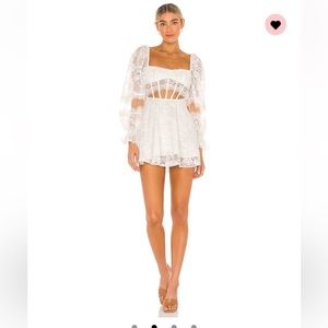 For Love & Lemons Rosalie Swing Dress